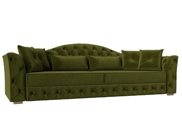 Прямой диван Артис, Зеленый (Микровельвет) в Миассе