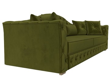 Прямой диван Артис, Зеленый (Микровельвет) в Челябинске - предосмотр 5