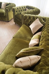Прямой диван Честер 3М (седафлекс) в Копейске - предосмотр 6