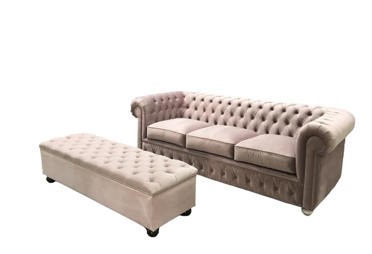 Прямой диван Честер 3М (седафлекс) в Копейске - изображение 5