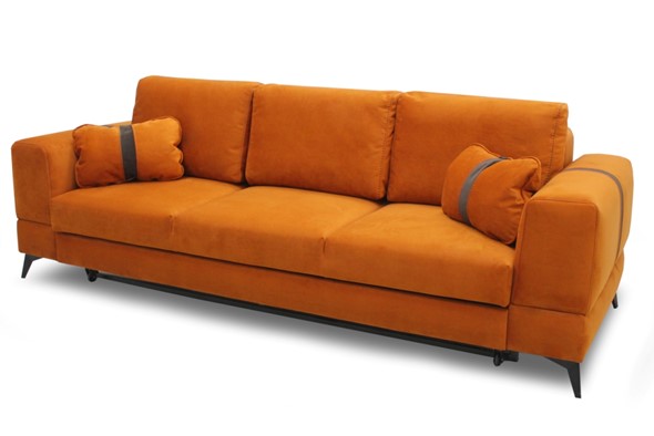 Прямой диван Даллас м6+м10+м6 270х105 в Миассе - изображение