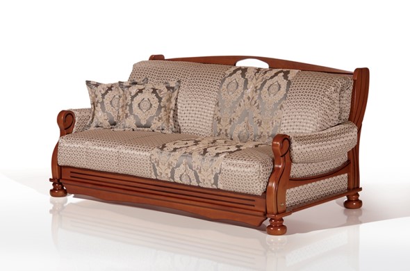 Прямой диван Фрегат 02-130 ППУ в Челябинске - изображение