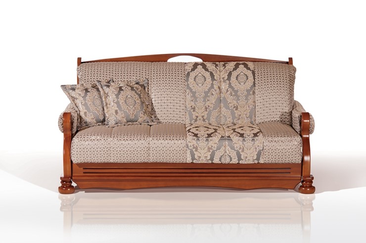 Прямой диван Фрегат 02-130 ППУ в Копейске - изображение 1