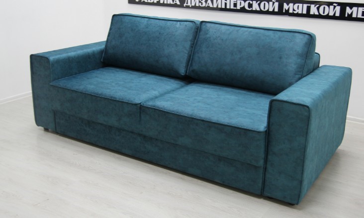 Прямой диван Лаундж еврокнижка 240*120 см в Челябинске - изображение 1