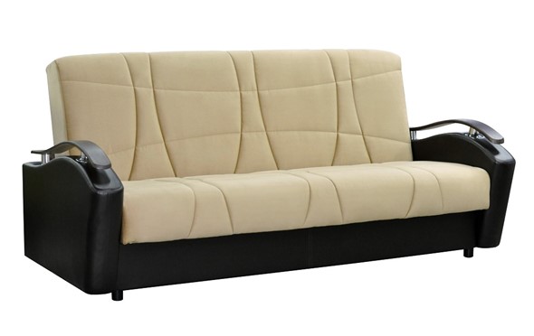 Прямой диван Лазурит 5 Стеганый в Магнитогорске - изображение