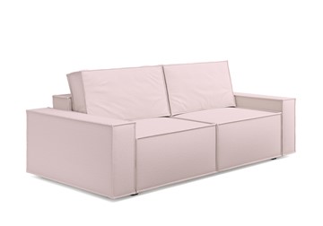 Прямой диван Loft, Тедди розовый в Челябинске