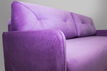 Прямой диван фиолетовый  Лондон 2120х1120 в Магнитогорске - предосмотр 4