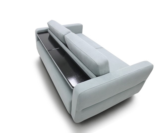 Прямой диван Марко ППУ дельфин  215х123 м6,1+м10,1+м6,1 узкие подлокотники в Миассе - изображение 1