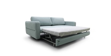 Прямой диван Марко ППУ дельфин  215х123 м6,1+м10,1+м6,1 узкие подлокотники в Миассе - предосмотр 2