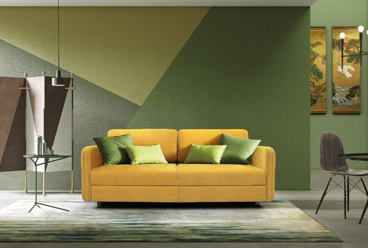 Прямой диван Марко ППУ HR 215х123 м6,1+м10,1+м6,1 узкие подлокотники в Челябинске - изображение 5