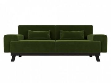 Прямой диван Мюнхен, Зеленый (микровельвет) в Челябинске - предосмотр 1