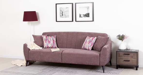 Прямой диван Наоми, ТД 481 в Миассе - изображение