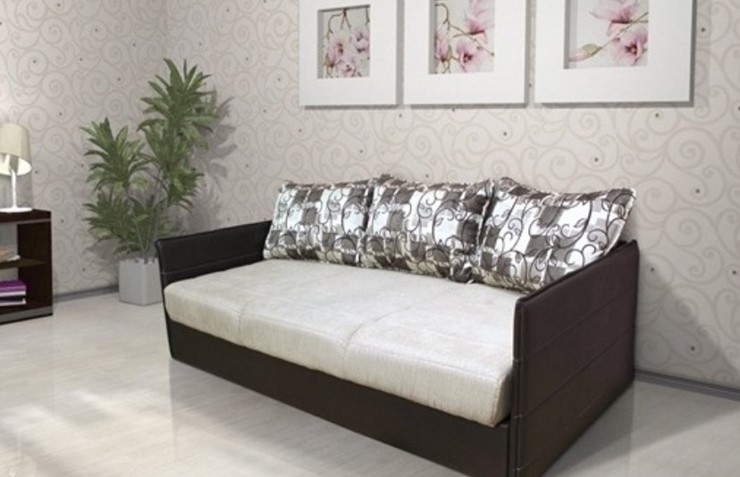 Прямой диван Премьер 2 Тик-так 200*105 см в Челябинске - изображение 1