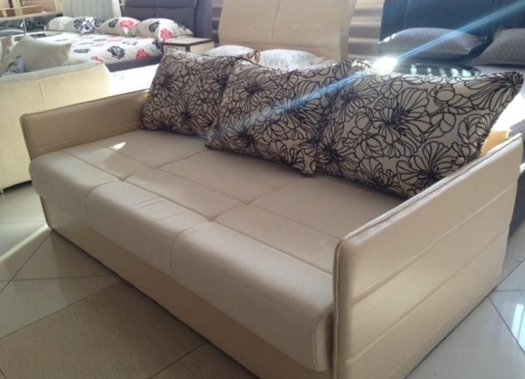 Прямой диван Премьер 2 Тик-так 200*105 см в Челябинске - изображение 3