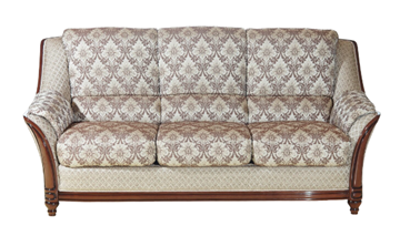 Прямой диван трехместный Женева (Миксотойл) в Златоусте