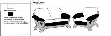 Прямой диван Верона трехместный, седафлекс в Копейске - предосмотр 10