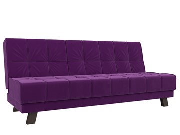 Прямой диван Винсент, Фиолетовый (микровельвет) в Челябинске - предосмотр