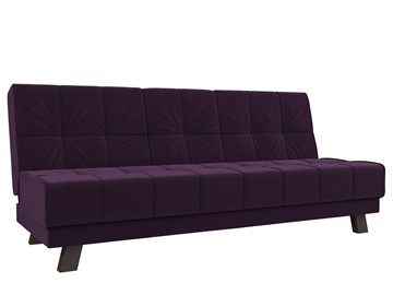 Прямой диван Винсент, Фиолетовый (велюр) в Челябинске - предосмотр