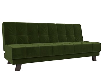 Прямой диван Винсент, Зеленый (микровельвет) в Копейске