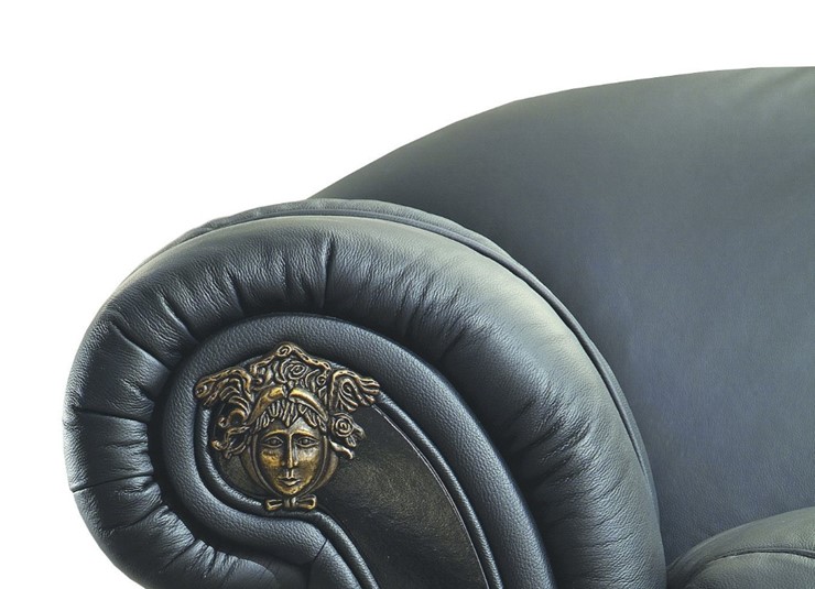 Диван Versace (2-х местный) черный в Магнитогорске - изображение 8