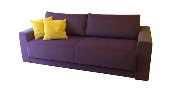 Прямой диван Тридэ МД, с полками в Златоусте - изображение