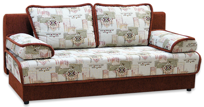 Прямой диван Лора Юность 12 БД в Копейске - изображение 1