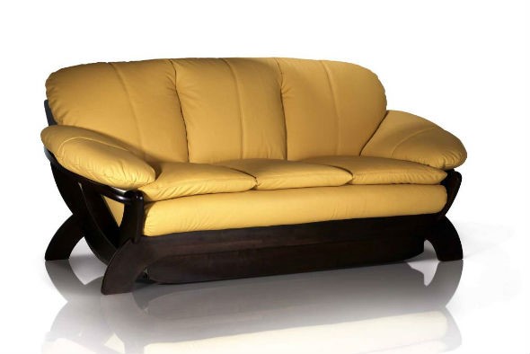 Прямой диван Верона трехместный без механизма в Копейске - изображение 1