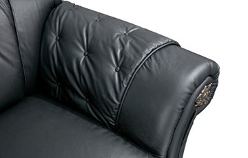 Прямой диван Versace (3-х местный) black в Челябинске - предосмотр 2