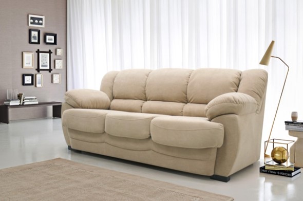 Прямой диван Амелия (Тент-латовый механизм) 210*104 см в Миассе - изображение