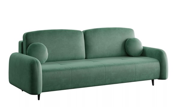 Прямой диван Монблан 3т, Рогожка Муза 12 в Челябинске - изображение