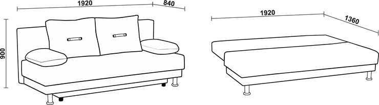 Большой диван Нео 3 Н в Златоусте - изображение 6