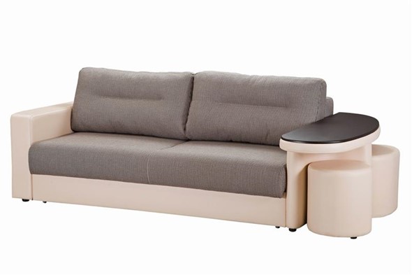 Прямой диван Сантана 4 БД со столом (НПБ) в Копейске - изображение