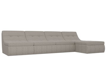 Модульный угловой диван Холидей, Корфу 02 (рогожка) в Миассе