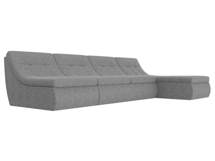 Модульный угловой диван Холидей, Серый (рогожка) в Челябинске - изображение 5