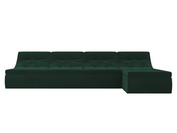 Большой модульный диван Холидей, Зеленый (велюр) в Челябинске - предосмотр 3
