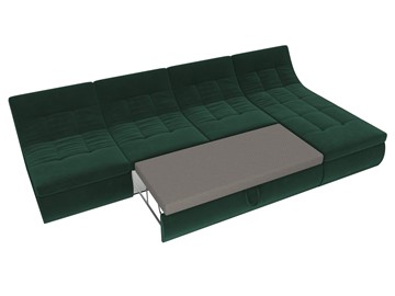 Большой модульный диван Холидей, Зеленый (велюр) в Челябинске - предосмотр 7