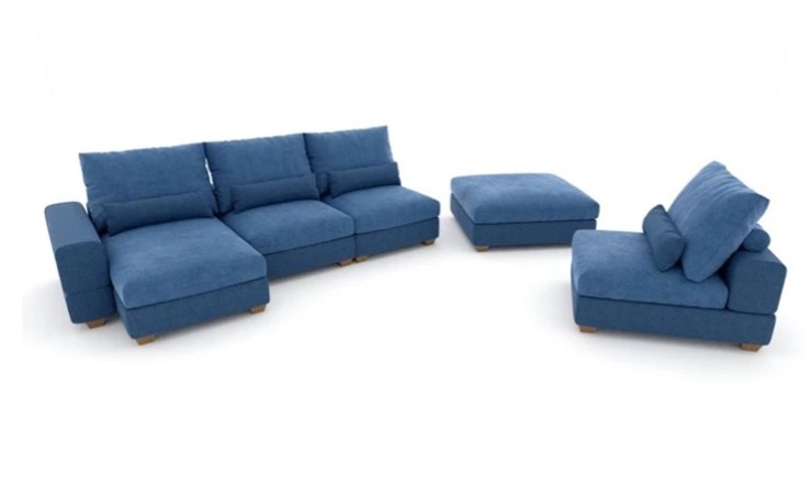 Модульный диван V-10-M, НПБ в Копейске - изображение 3