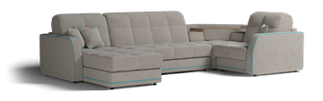 Модульный диван АртСофа Турин 4 (НПБ) в Миассе
