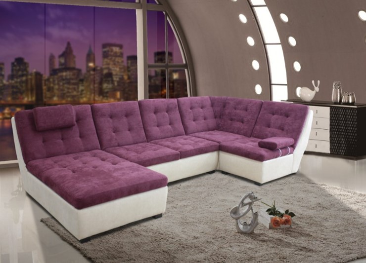 Модульный диван Комфорт (м7+м1+м4+м3) в Челябинске - изображение 4