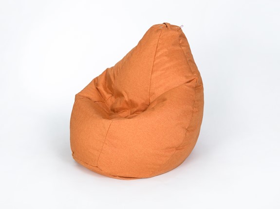 Кресло-мешок Хоум малое, оранжевый в Миассе - изображение