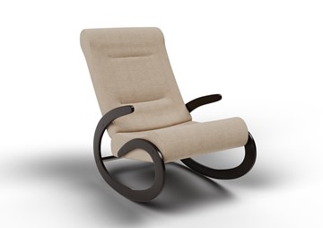 Кресло-качалка Мальта, ткань AMIGo песок 10-Т-П в Челябинске - предосмотр
