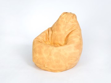 Кресло-мешок Груша малое, жаккард, песок в Магнитогорске