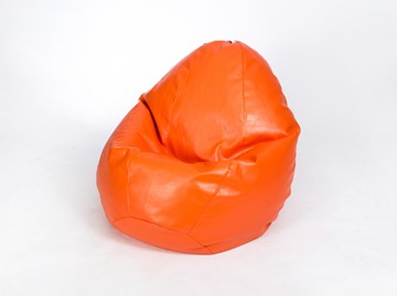 Кресло-мешок КлассМебель Люкс, оранжевое в Челябинске