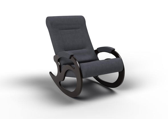 Кресло-качалка Вилла, ткань графит 11-Т-ГР в Миассе - изображение