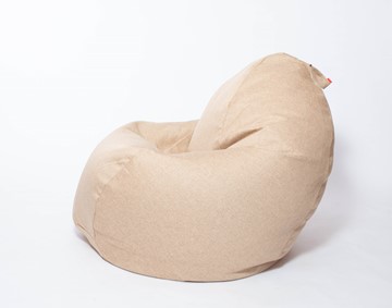 Кресло-мешок Макси, рогожка, 150х100, песочное в Магнитогорске - предосмотр 2
