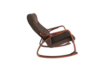 Кресло-качалка Женева, ткань шоколад в Магнитогорске - предосмотр 1