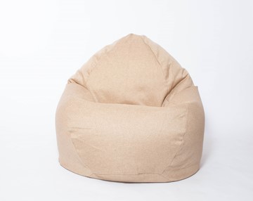 Кресло-мешок Макси, рогожка, 150х100, песочное в Копейске - предосмотр 1