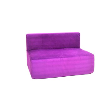 Кресло бескаркасное КлассМебель Тетрис 100х80х60, фиолетовое в Челябинске