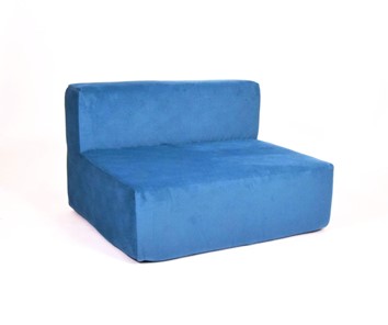 Кресло бескаркасное Тетрис 100х80х60, синий в Миассе