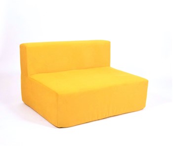 Кресло бескаркасное Тетрис 100х80х60, желтое в Челябинске